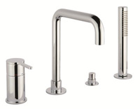 Bateria wannowa 4-otworowa-Emmevi Rubinetterie/Filo