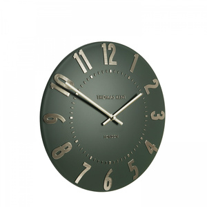 Mulberry Wall Clock Olive Green 12in