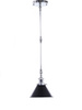 LAMPA ŚCIENNA LOFTOWA CHROMOWANA DERI W2
