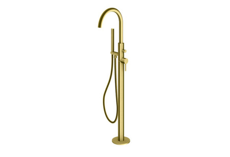 Axel Brushed Gold Bateria wannowa wolnostojąca