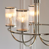 Henbury 5 Pendant Light Bright Nickel