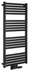 GRUNT grzejnik łazienkowy 500x1050mm, podłączenie środkowe, czarny mat