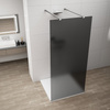 ESCA CHROME jednoczęściowa kabina przysznicowa Walk-In, szklo dymione, 1000 mm