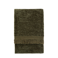 Willow Chenille Throw Khaki 1300x1700mm