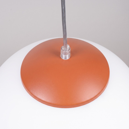 Lampa wisząca UGO 40 ochra czerwona