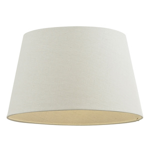 Cici Shade Ivory Faux Linen 400mm