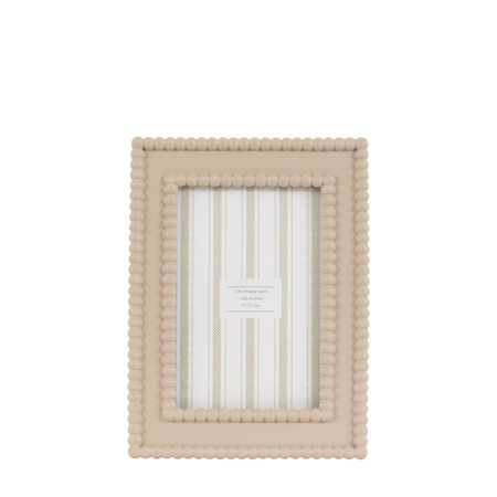 Cove Beaded Photo Frame 6x4in Mocha