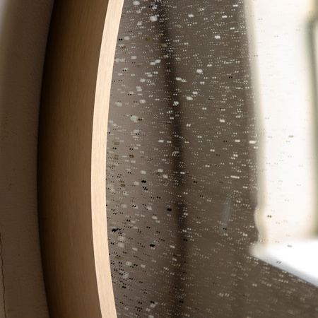 Yardley Convex Round Mirror Bronze 600mm