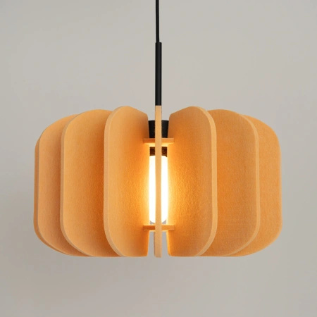 Lampa wisząca MULA 45 żółta