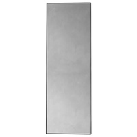Lustro Hurston Leaner, czarne, 500 x 1700 mm