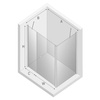 KABINA NEW SOLEO PROSTOKĄTNA U 100x120x195 CZYSTE 6mm ACTIVE SHIELD