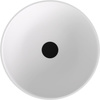 BANERA ROUND umywalka kompozytowa nablatowa, średnica 39cm, biały mat