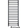 Grzejnik łazienkowy elektryczny Navin Grandis 480х1200 Sensor, prawy, timer, czarna mora