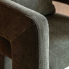 Arezzo Armchair Chair Green 690x650x715mm