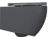 INFINITY miska WC wisząca, Rimless, 36,5x53cm, antracyt