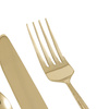 Alora Cutlery Gold Set of 16
