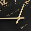 Mulberry Wall Clock Noir 12in