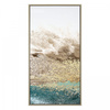 Serene Triptych Framed Canvas 400x30x800mm