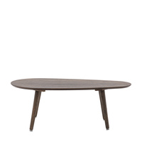 Hatfield Coffee Table Smoked 1000x500x350mm