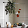 Brogdale Hanging Bar Black 1525x50x1170mm