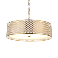 Cordero Pendant Light Gold/White