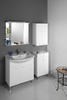 ZOJA/KERAMIA FRESH szafka dolna z koszem 50x78x29cm, biała