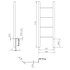 KARBO suszarka na ręczniki elektryczna, okrągła, 400x1120mm, 87 W, czarny mat