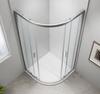EASY kabina prysznicowa półokrągła 800x800mm, L/R, szkło czyste
