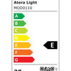 Kinkiet BORGEN drewno LED 3000K