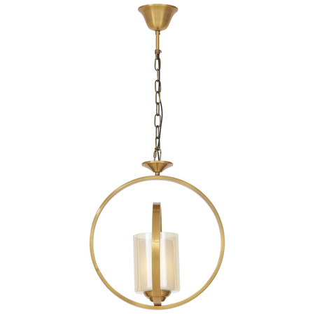 LAMPA WISZĄCA LOFT ZŁOTA DARTON W1
