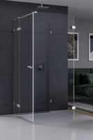 KABINA EVENTA PROSTOKĄTNA PRZYŚCIENNA P 90x80x200 CZYSTE 8mm ACTIVE SHIELD