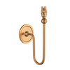 Santiago 1 Wall Light Fitting Brushed Aged Brass
