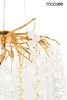 MOOSEE lampa wisząca RIVIERA 80 złota /   clear