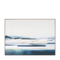 Ebb & Flow Framed Canvas 860x22x1200mm