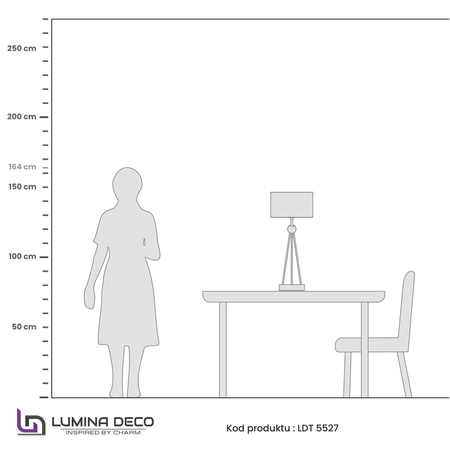 LAMPA NOCNA NOWOCZESNA CZARNO-ZŁOTA BELFORTE