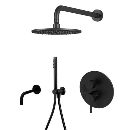 Zestaw wannowy podtynkowy z wylewką-Paffoni/kolekcja Light