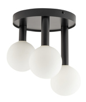 PERLA 3 plafon czarny