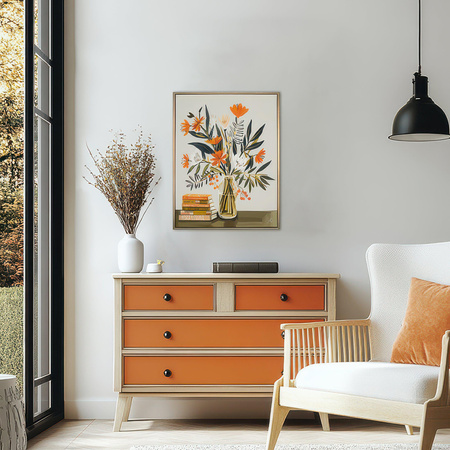 Call Of The Wild Framed Canvas 505x30x655mm