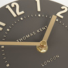 Mulberry Mantel Clock Espresso 6in