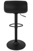 Krzesło barowe STOR TAP regulowane czarne