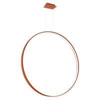 Lampa wisząca RIO 110 ochra czerwona LED 3000K