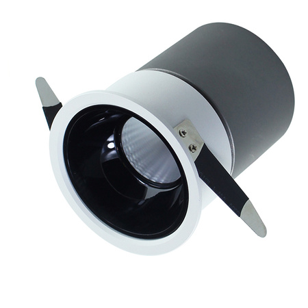 DOWNLIGHT SPOT LED 15W WHITE MATT - BLACK MATT REFLECTOR