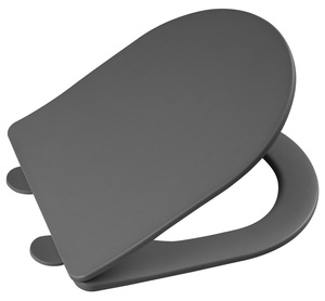PACO deska WC, SLIM, Soft Close, Easy Take, szary mat