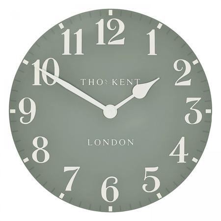 Arabic Wall Clock Seagrass 20in