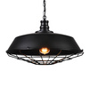 LAMPA WISZĄCA INDUSTRIALNA LOFT CZARNA ARIGIO D45