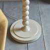 Higgledy Floor Lamp Base Gloss Almond White Paint