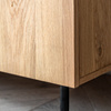 Ashdown 2 Door Wardrobe Natural 520x850x1780mm