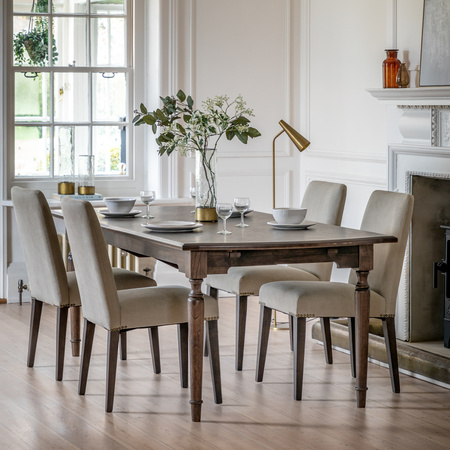Krzesło Highgrove Dove Velvet (2 szt.)