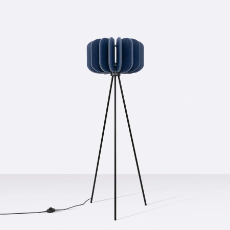 Lampa podłogowa MULA 45 granatowa