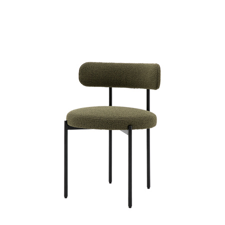 Aveley Dining Chair Green (2pk) 525x510x750mm